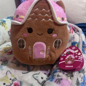 Squishmallows Minna Gingerbread Brown and Pink Plush is no longer available